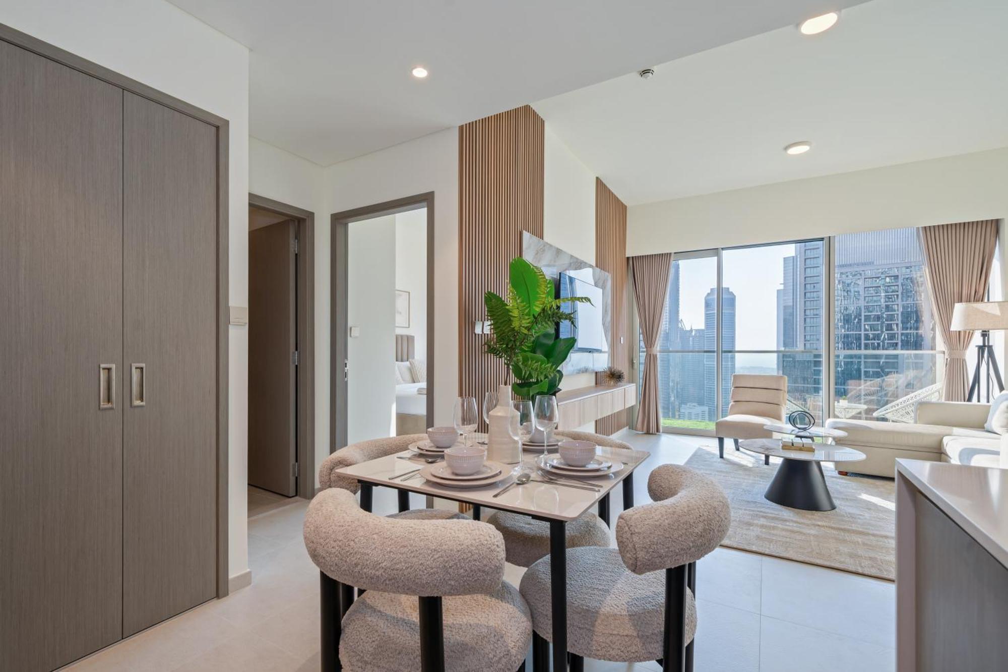 Luxurious 1-Bedroom Residence In Grande, Downtown Dubai Exterior photo